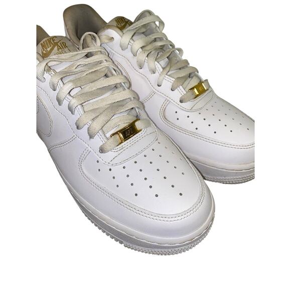 Nike Air Force 1 07 ESS ‘Metallic Gold’ Women Size 10.5 - Picture 2 of 9